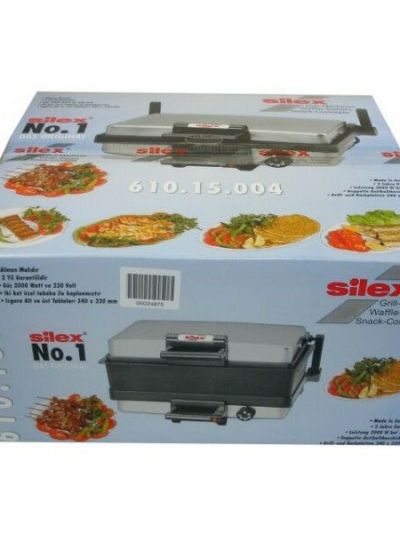 Silex contact Multi Grill Inox Original 