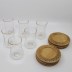 Verres à thé en bambou