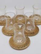 Verres à thé en bambou