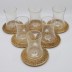 Verres à thé en bambou