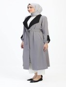 Veste chic à dégradé 8391 - gris