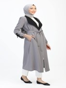 Veste chic à dégradé 8391 - gris
