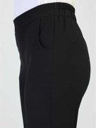 Pantalon poche simple -Noir