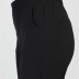 Pantalon poche simple -Noir