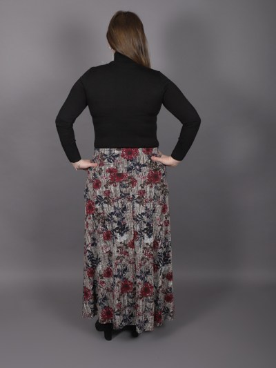 Robe longue à fleur Hesna - multicolore