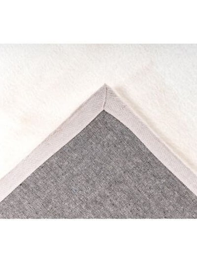 Tapis 80x150cm Uni Doux Lalee Paradise blanc