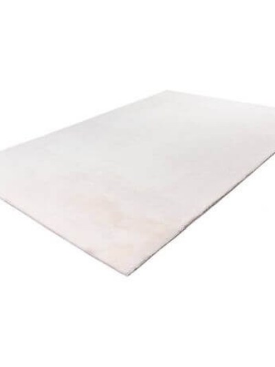 Tapis 80x150cm Uni Doux Lalee Paradise blanc