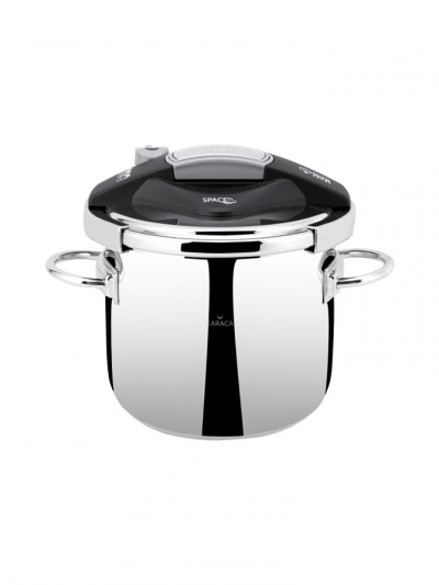 Batterie de cuisine Dowry 17 pièces en acier inoxydable Platinum Karaca