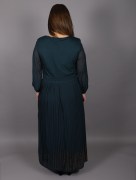 Robe longue classique Ksas - vert foncé