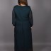 Robe longue classique Ksas - vert foncé