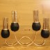Chandelier pour 4 bougies Schäfer - doré/noir