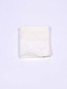 serviette à motif blanc Sevim