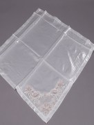 Rangement trousseau organza - Crème/Rose