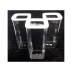 Boite de 3 lots de rangement 1200ml - Blanc