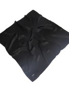 Foulard satiné Karaca - noir