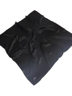 Foulard satiné Karaca - noir