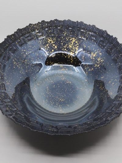 Assiettes creuse luster - bleu marine