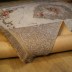 Tapis 80X300cm Rixos lavable antidérapant marron/beige X-0070