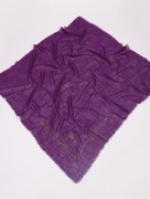 Foulard carré à strass - violet