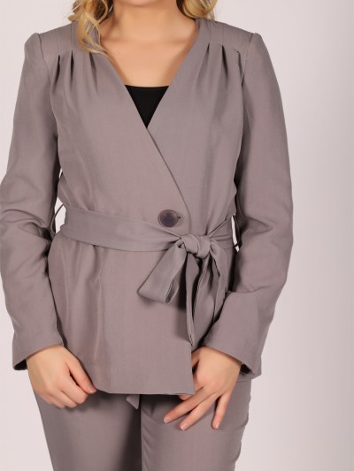 Veste chic Actuel - gris 