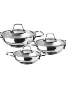 Batterie de cuisine 6 pièces en acier Karaca Atlantik
