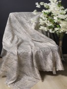 Housse de canapé Plaid dégradé - marron