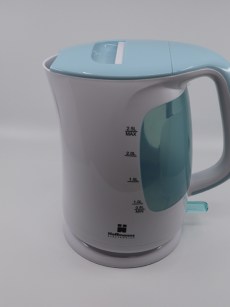  Bouilloire électrique 2.5L Hoffmanns blanc/bleu