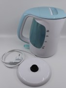  Bouilloire électrique 2.5L Hoffmanns blanc/bleu