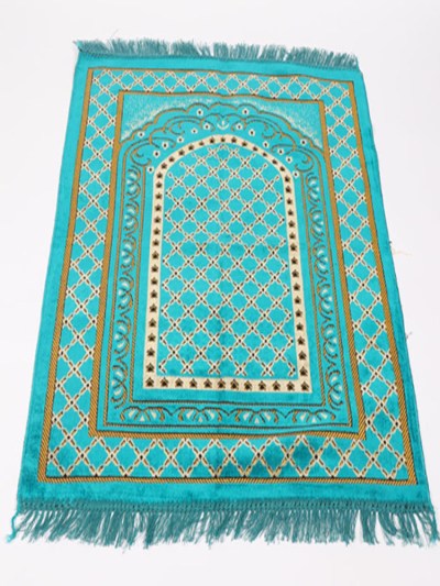 Tapis de prière dégradé - Turquoise