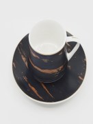 Tasse à café 6 Pièces Zellerfeld bleu marine/bronze 