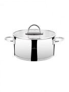 Batterie de cuisine Dowry 17 pièces en acier inoxydable Platinum Karaca