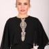 Robe longue à strass Garize - noir