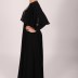 Robe longue à strass Garize - noir