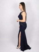 Robe à strass Il'mio - bleu marine