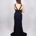 Robe à strass Il'mio - bleu marine