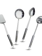 Ensemble de 4 pelles en acier inoxydable Polo Chef Proline