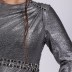 Robe longue - argenté 