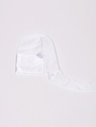 Bonnet satin - blanc