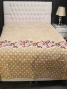İpekçe Home Couverture 2 personnes pointillé 