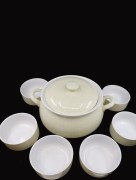 Tajine Almina 6 pièces porcelaine Al-8104 - beige