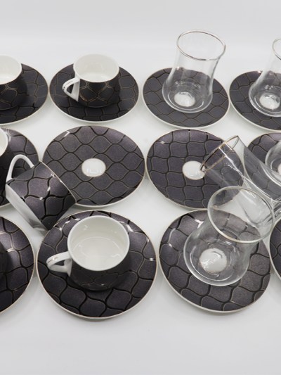 Service de thé et café 24 pièces 