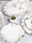 Service petit-déjeuner 23 pièces Zellerfeld en porcelaine 