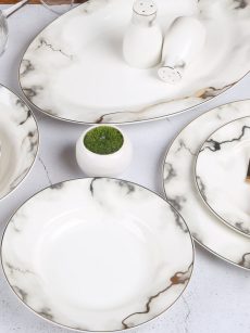Service petit-déjeuner 23 pièces Zellerfeld en porcelaine 