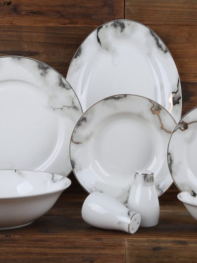 Service petit-déjeuner 23 pièces Zellerfeld en porcelaine 