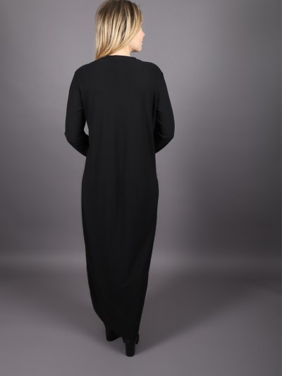 Robe simili cuir Puane - noir