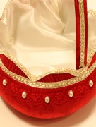 Panier à fleur Henné - rouge