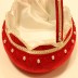 Panier à fleur Henné - rouge