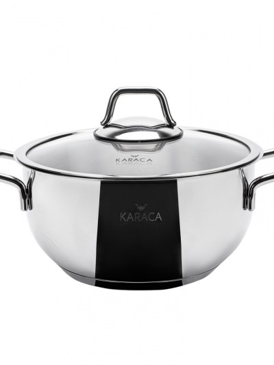 Batterie de cuisine en acier de 8 pièces Karaca Magellan