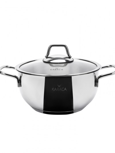 Batterie de cuisine en acier de 8 pièces Karaca Magellan