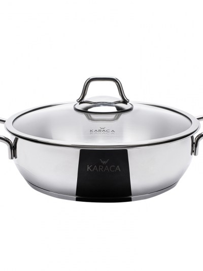 Batterie de cuisine en acier de 8 pièces Karaca Magellan